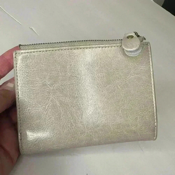 GRAY LEATHER WALLET - Picture 3 of 14